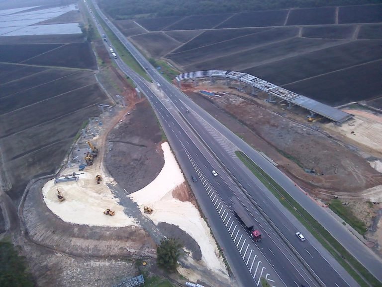 Novo viaduto da BR-101 Sul/SC em Maracajá já ultrapassa 60% do cronograma