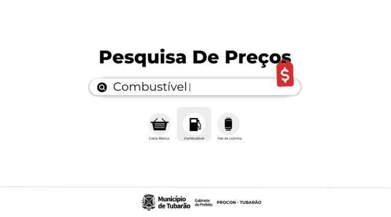 Procon de Tubarão divulga pesquisa de preço dos combustíveis