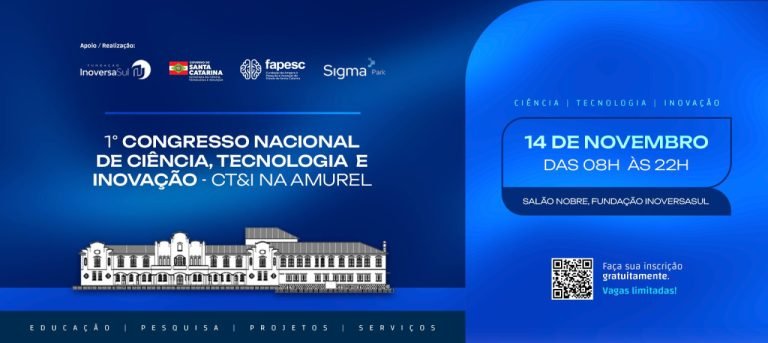 Congresso Nacional de Ciência, Tecnologia e Inovação reúne especialistas em Tubarão