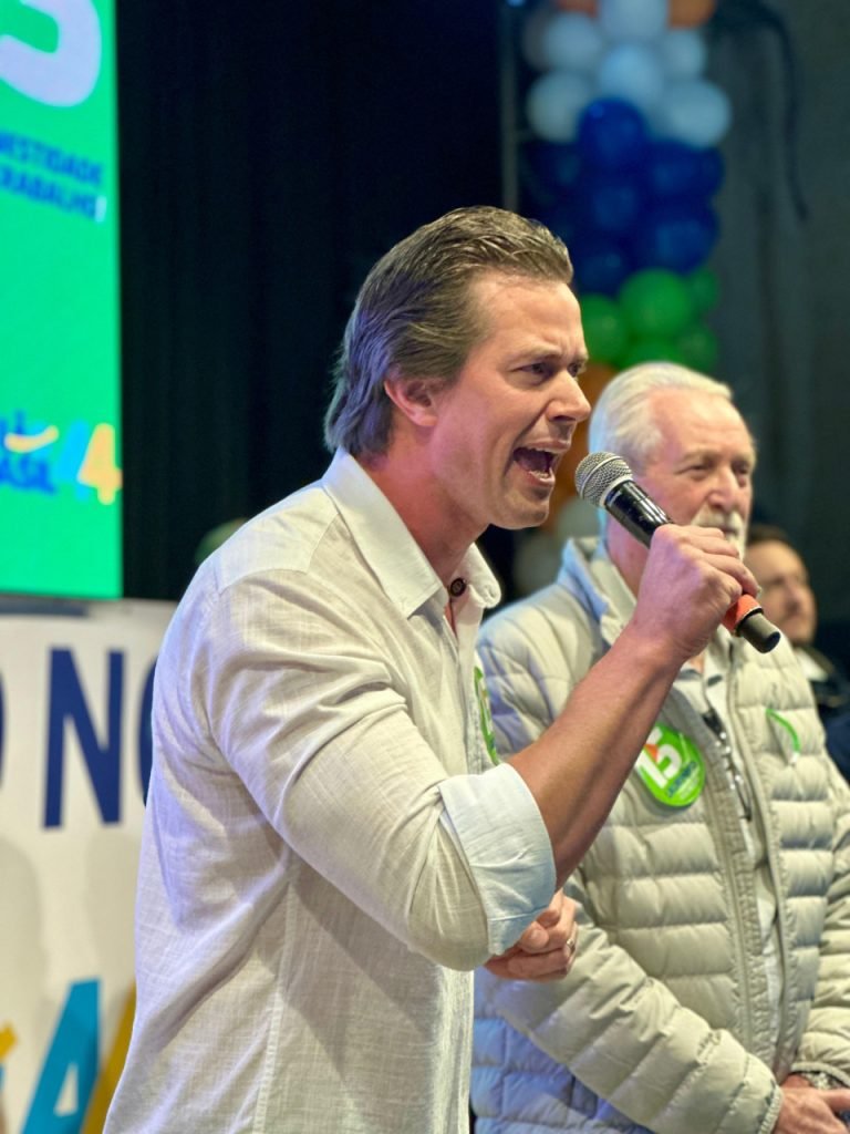 Lançamento de campanha em Braço do Norte destaca compromisso com a mudança