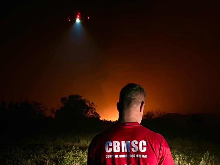 Bombeiros de SC intensificam combate às queimadas no Pantanal