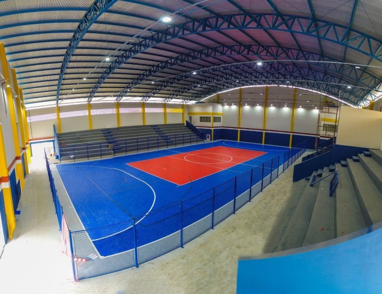 Ginásio de Esportes de Vila Santa Catarina será inaugurado em dezembro