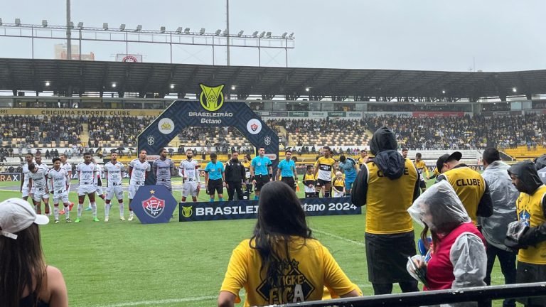 Criciúma perde em casa para o Vitória e entra no Z4!