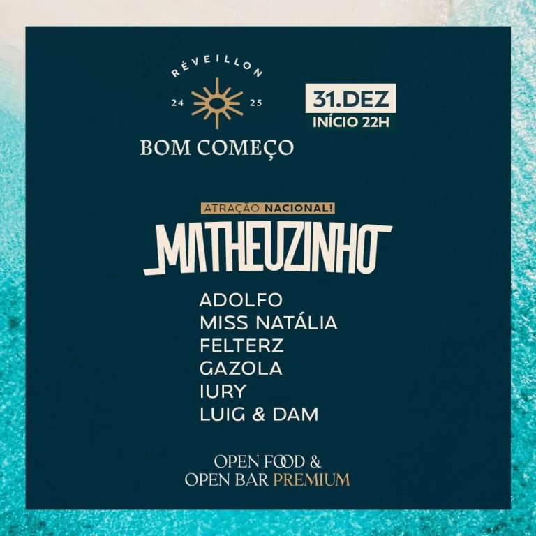 Réveillon Bom Começo em Laguna: a virada de ano dos seus sonhos