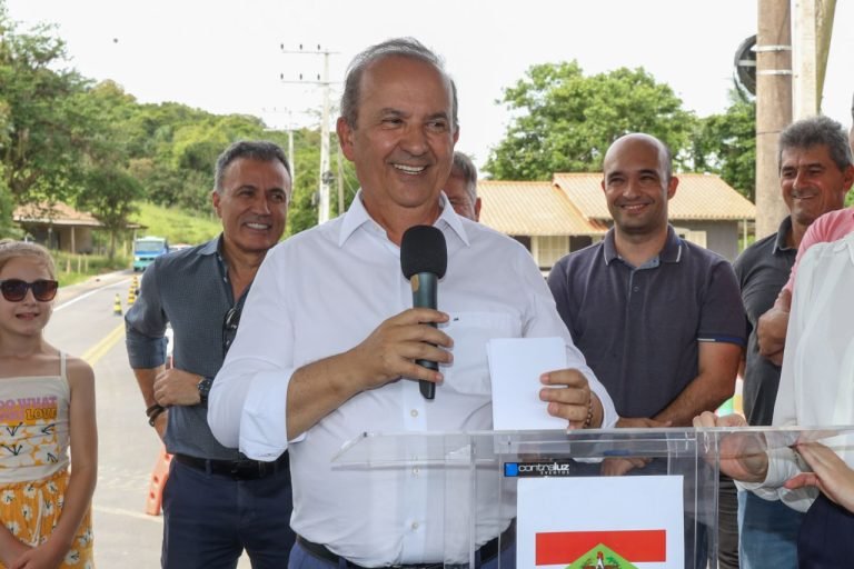 Rodovia Mário Guarezi é inaugurada em Treze de Maio com investimento de R$ 5,4 milhões