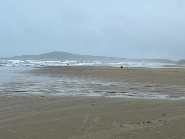 Domingo nublado e frio surpreende Laguna em início da temporada de Verão