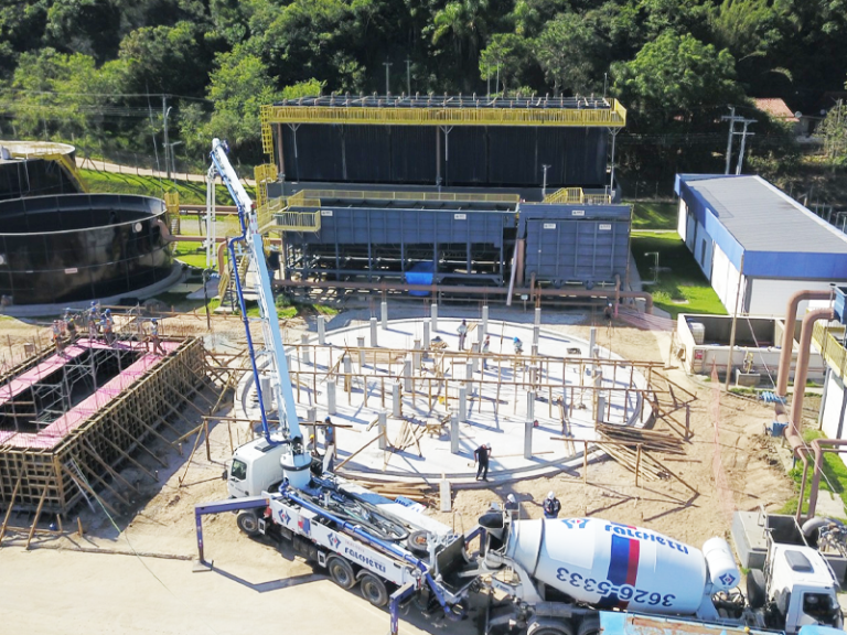 Ampliação da estação de esgoto dobrará cobertura em Tubarão