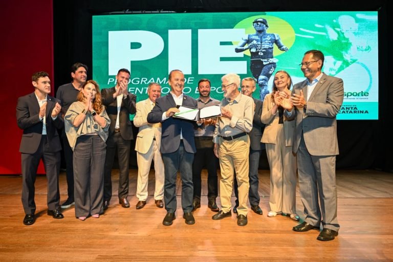 Governo de SC lança programa com incentivo de R$ 75 milhões para o esporte