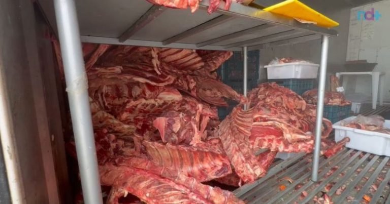 Quase 3 toneladas de carne estragada são apreendidas em açougue de Itajaí