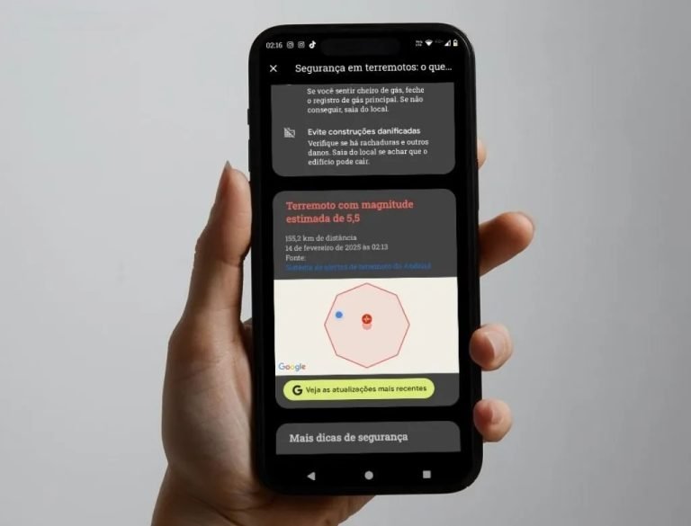 Google envia alerta falso de terremoto para usuários de Android no Brasil