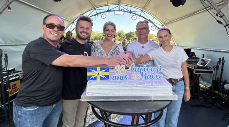 Capivari de Baixo comemora aniversário com festa para mais de 5 mil pessoas