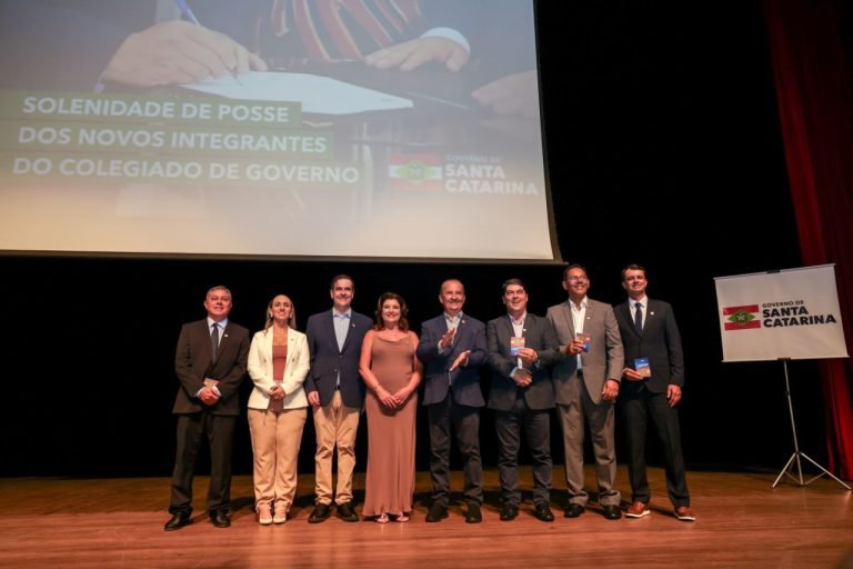 MDB oficializa entrada no governo de SC em evento no CIC