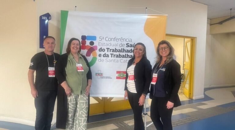 Araranguá participa da 5ª Conferência Macrorregional de Saúde do Trabalhador em Tubarão
