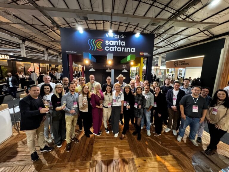 Vinhos catarinenses brilham na maior feira da América do Sul