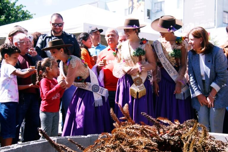 Realeza Mirim da Festa do Pinhão: conheça as 10 finalistas de 2025
