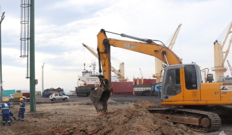 Porto de Imbituba avança nas obras do Cais 3