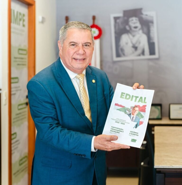 Deputado Mário Motta lança edital para Emendas Participativas 2025 em SC