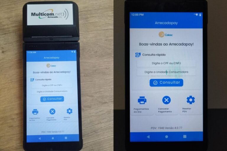 Celesc inicia, em Tubarão, pagamento de contas com cartão na agência