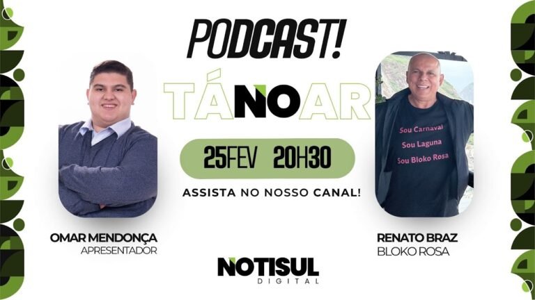 Podcast Tá no Ar – Episódio 003: Renato Braz