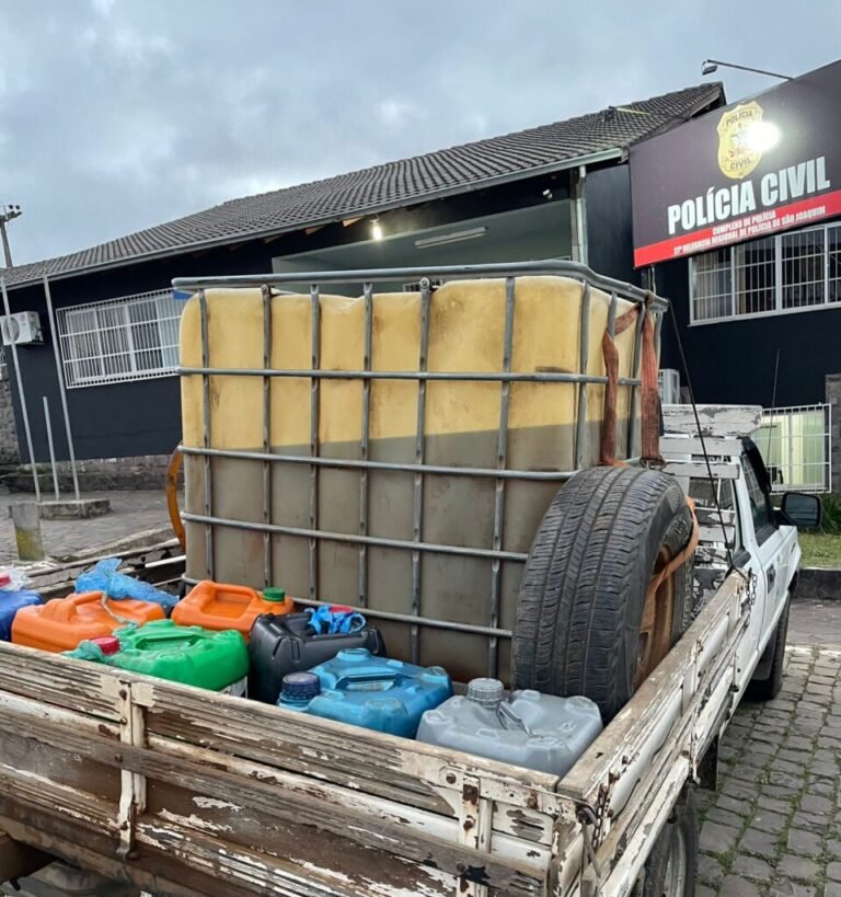 Servidor de São Joaquim é preso por desvio de combustível público