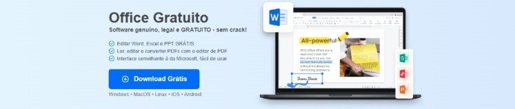 pacote Office gratuito