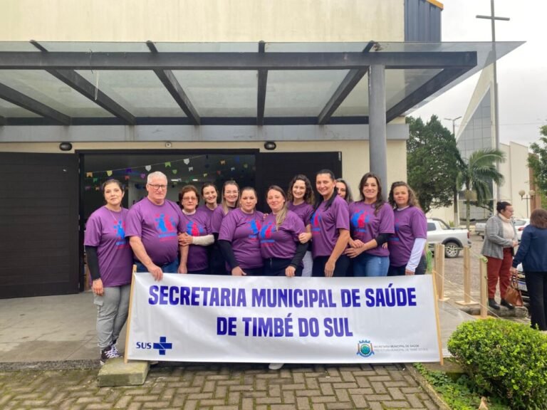 Cuidar é prevenir: idosos recebem orientações sobre saúde em Timbé do Sul