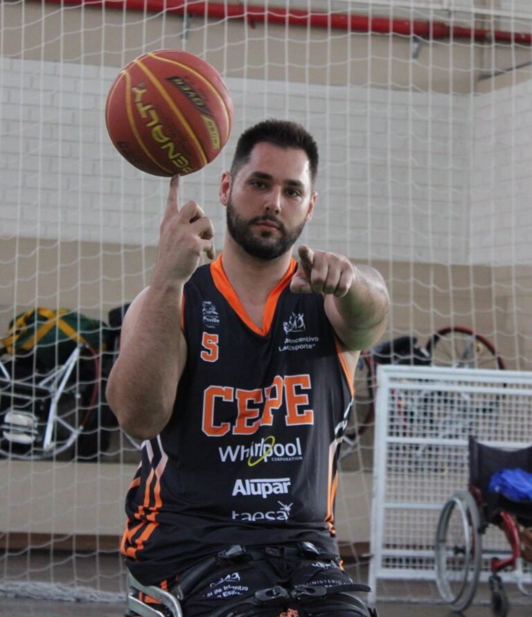 Catarinense Dario Schulz é convocado para Copa América de basquete em cadeira de rodas