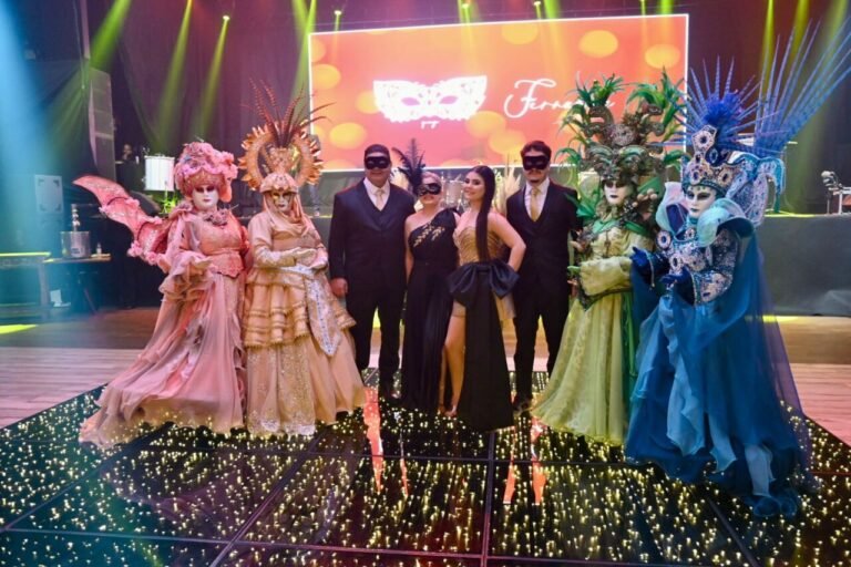 Festa de 15 anos com tema “Baile de Máscaras” transforma Hangar 737 em cenário de conto de fadas