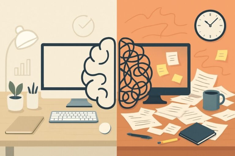 Organização visual: o segredo invisível da produtividade