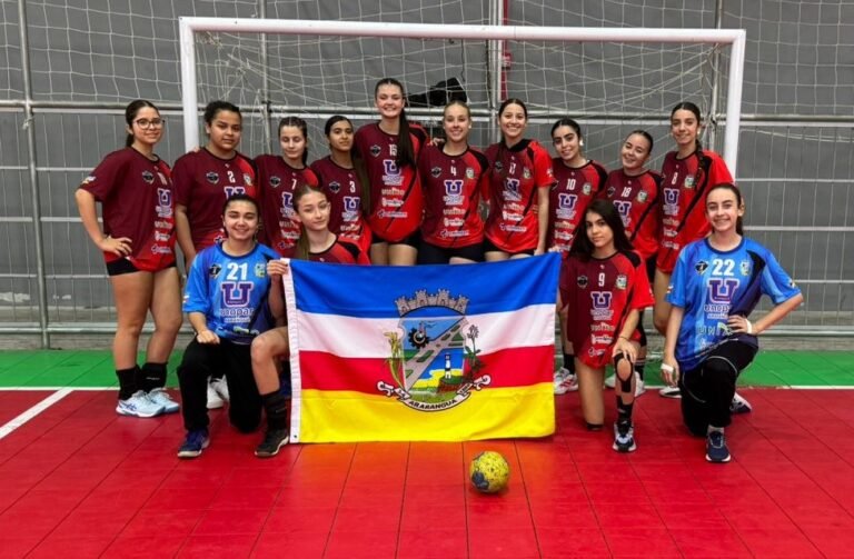 Handebol juvenil de Araranguá vence Balneário Gaivota por 20 a 5