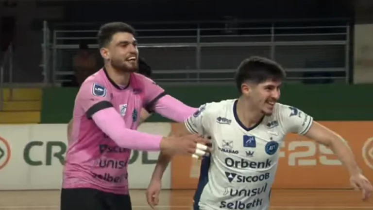 ADFT Tubarão vira no segundo tempo e vence Cruzeiro por 5 a 4 na LNF