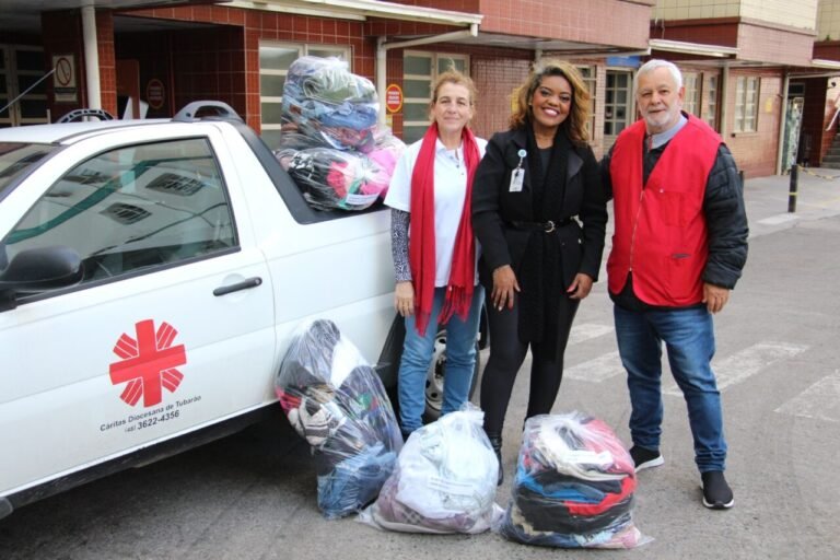 Hospital Nossa Senhora da Conceição arrecada roupas e calçados em campanha de inverno