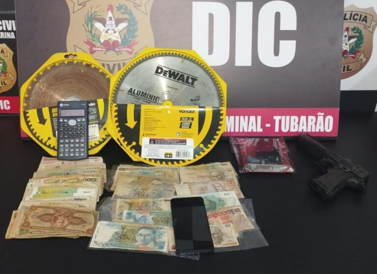 Polícia Civil elucida furto em escritório de contabilidade em Tubarão