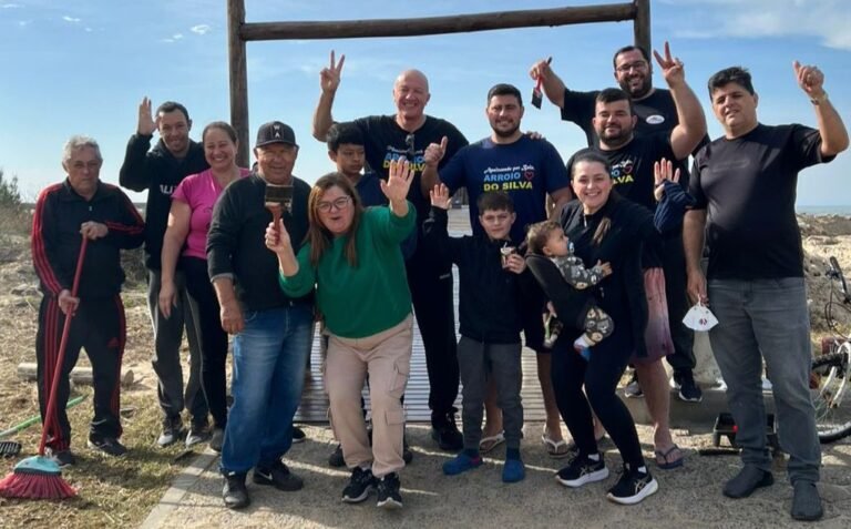 Passarela de acessibilidade no bairro Meta é revitalizada com apoio da comunidade e vereadores