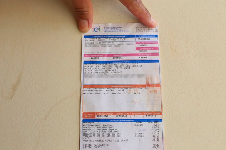 Gratuidade em conta de luz para baixa renda vai à sanção presidencial
