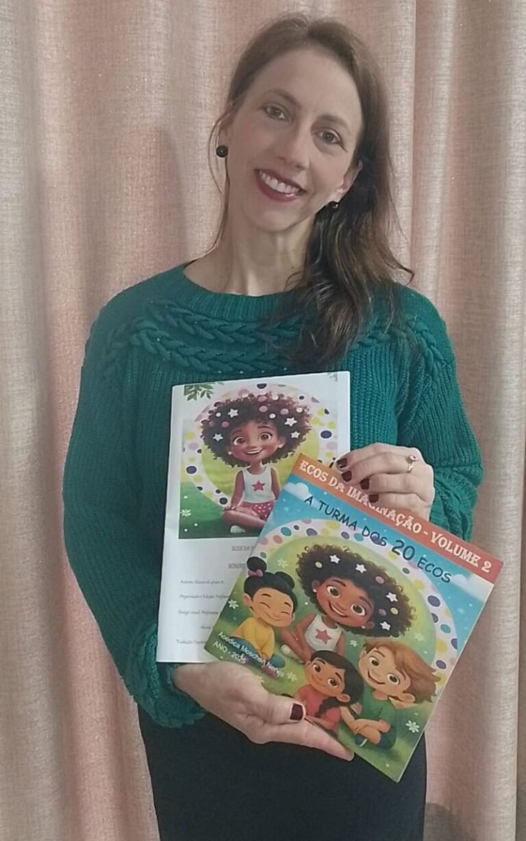 Ecos da Imaginação: professora catarinense lança Volume II da obra