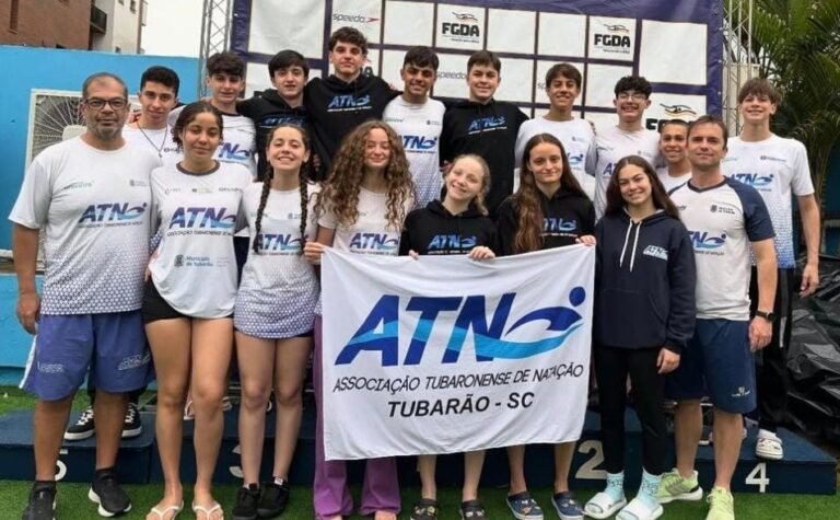 ATN conquista 14 medalhas no Sul-brasileiro de Natação