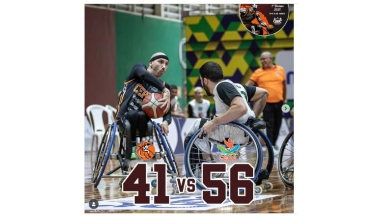 Raposas do Sul encerra participação no Brasileiro de Basquete Adaptado