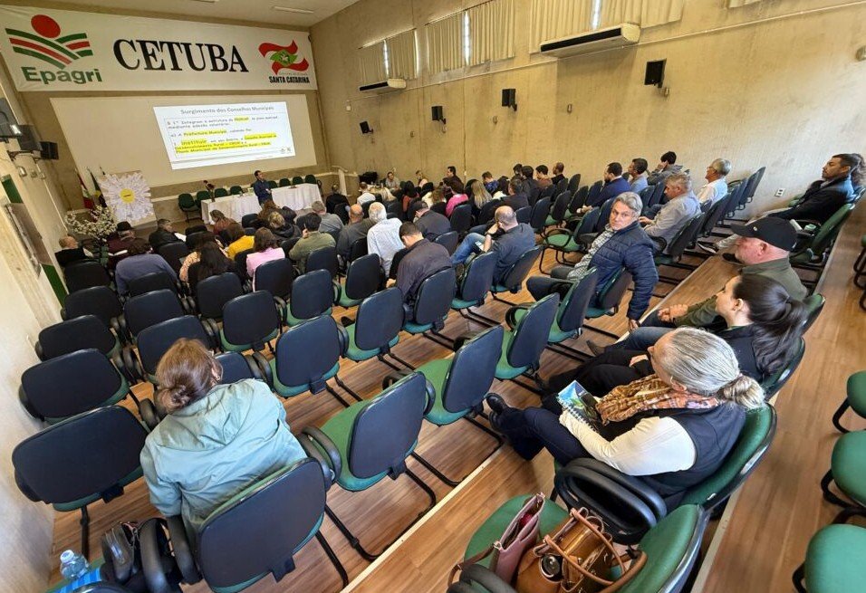 capacitação Conselho de Desenvolvimento Rural Tubarão a