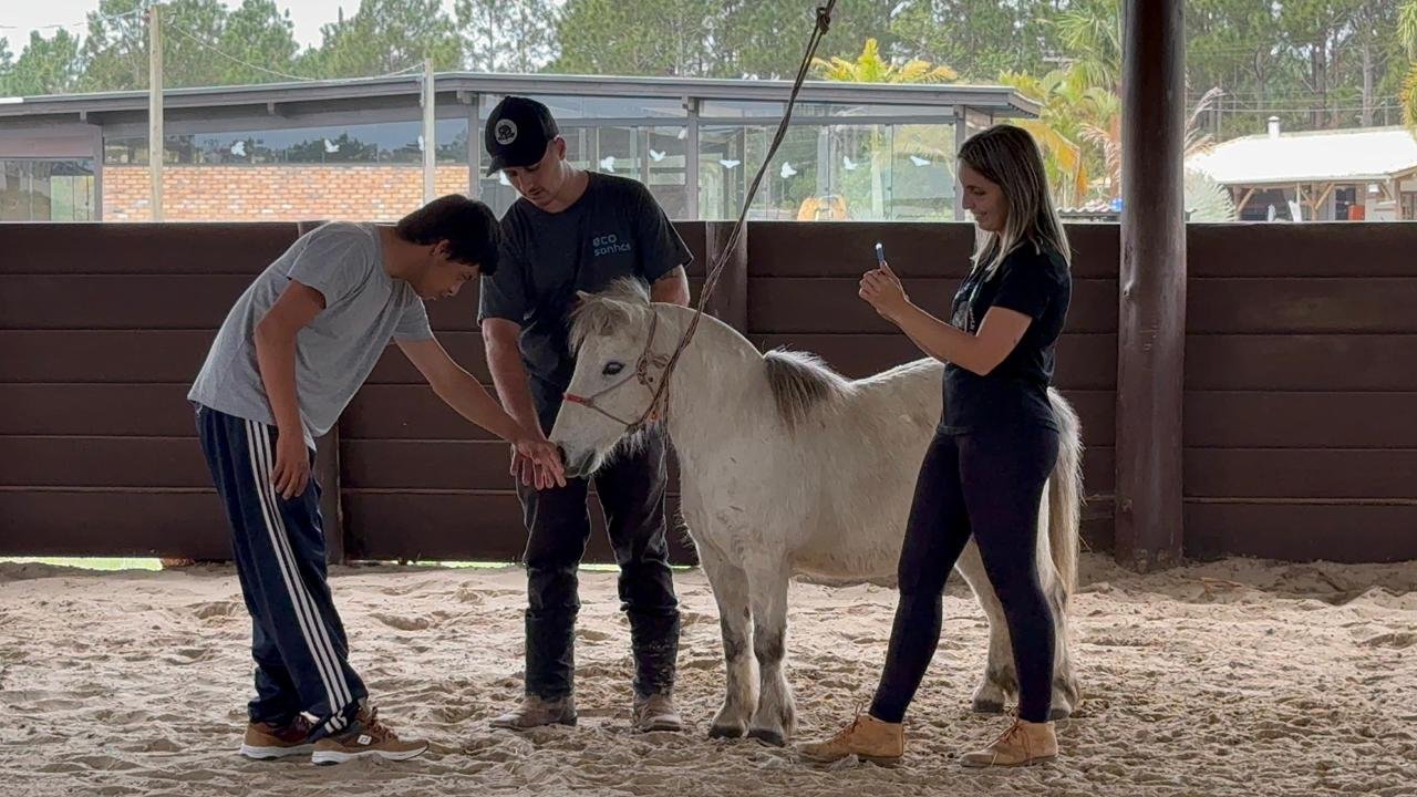Pescaria Brava passa a oferecer ecoterapia e terapia ocupacional
