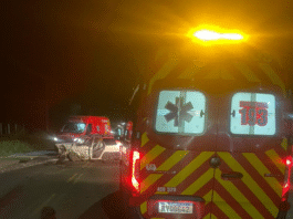 Acidente grave em São Ludgero