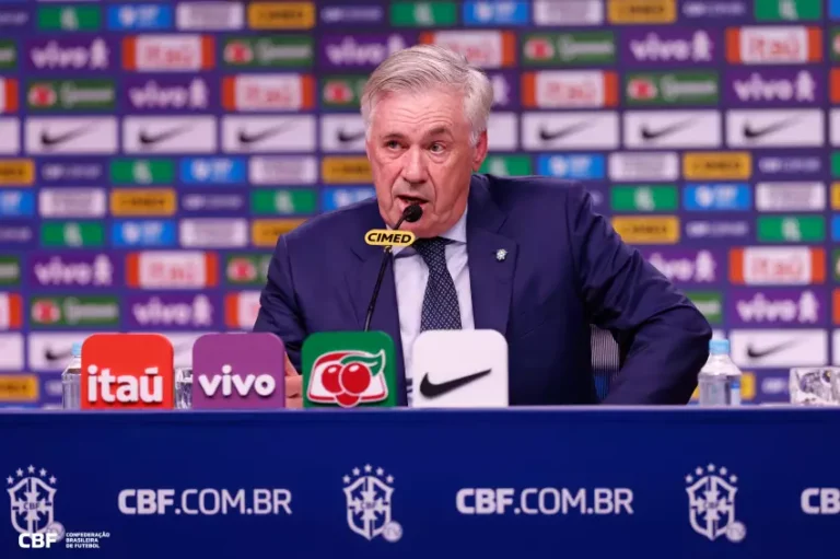 Ancelotti convoca Seleção para amistosos contra Coreia e Japão