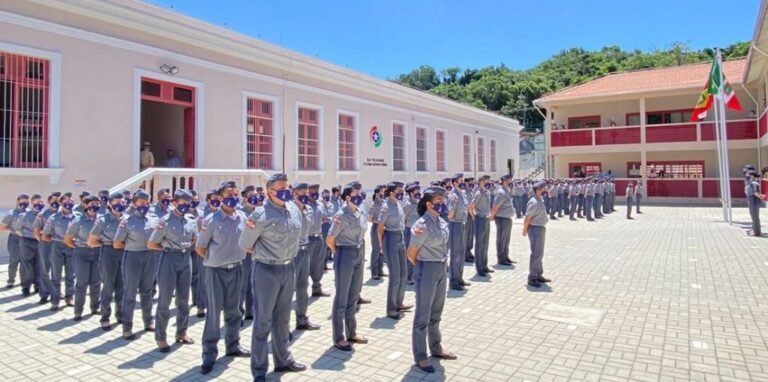 Colégios militares de SC abrem inscrições para sorteio de 309 vagas; Laguna tem destaque no processo