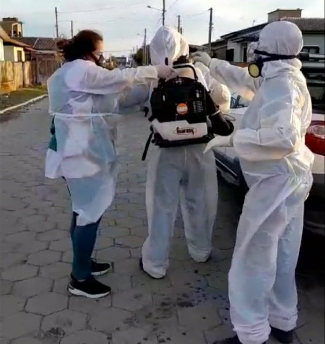 pulverização contra dengue em Balneário Gaivota