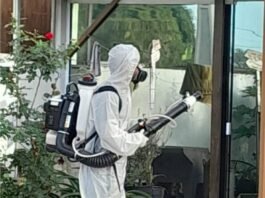 pulverização contra dengue em Balneário Gaivota