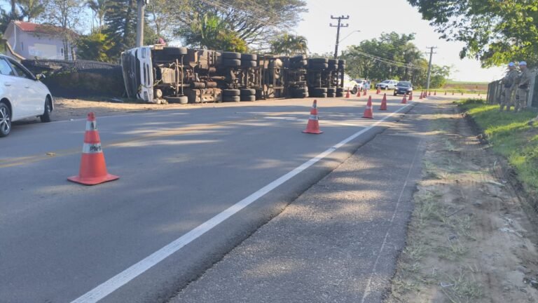 Mulher morre em acidente na SC-443 em Criciúma
