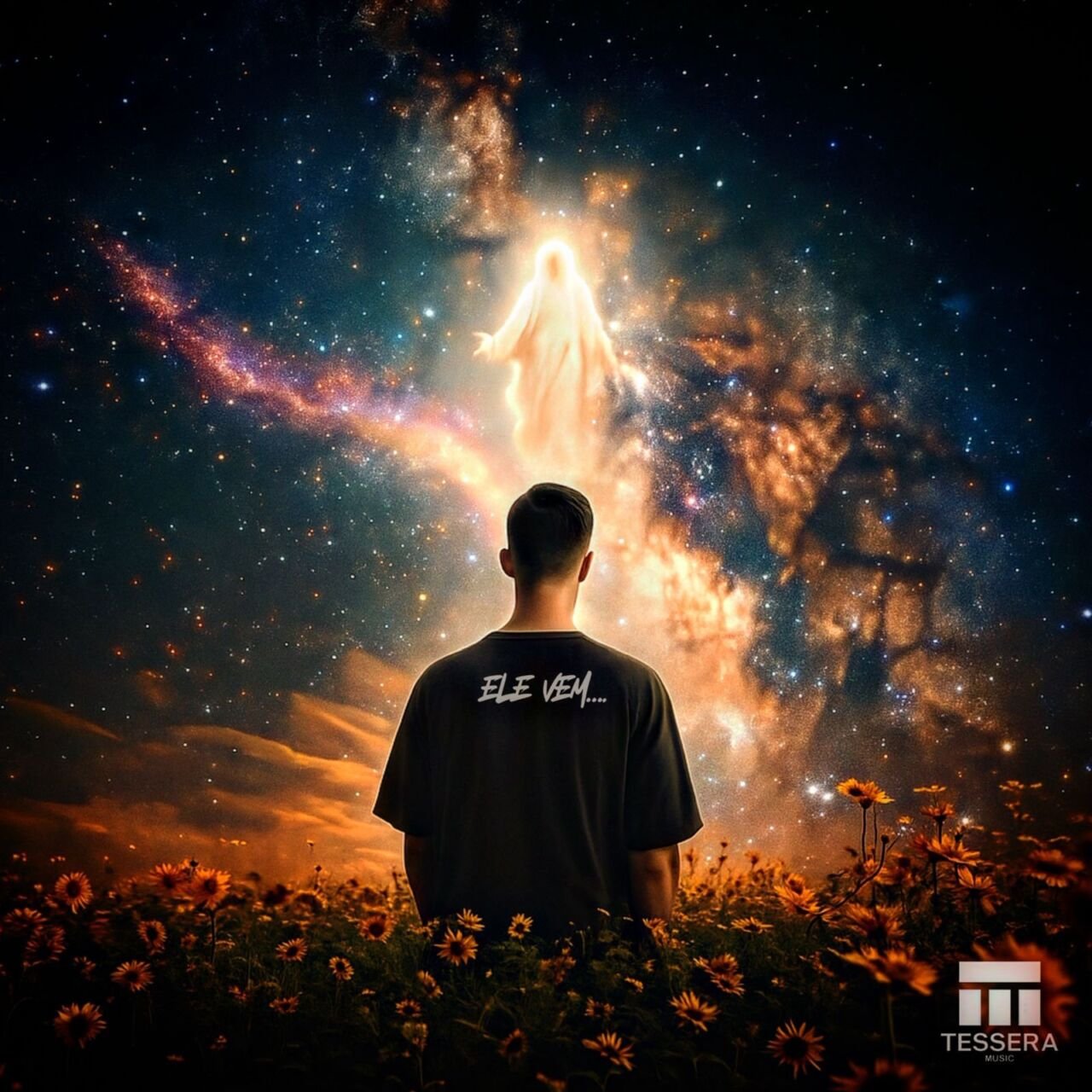 Capa do Álbum Ele Vem, do tubaronense and3r