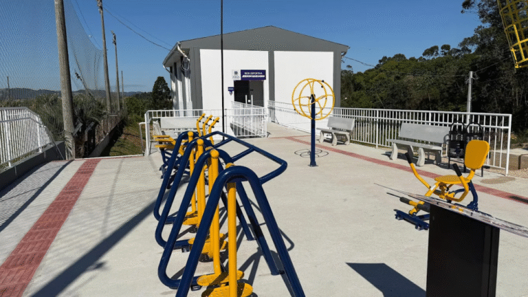 Morro da Fumaça inaugura Sede Esportiva Jerson Maragno no bairro Mina Fluorita