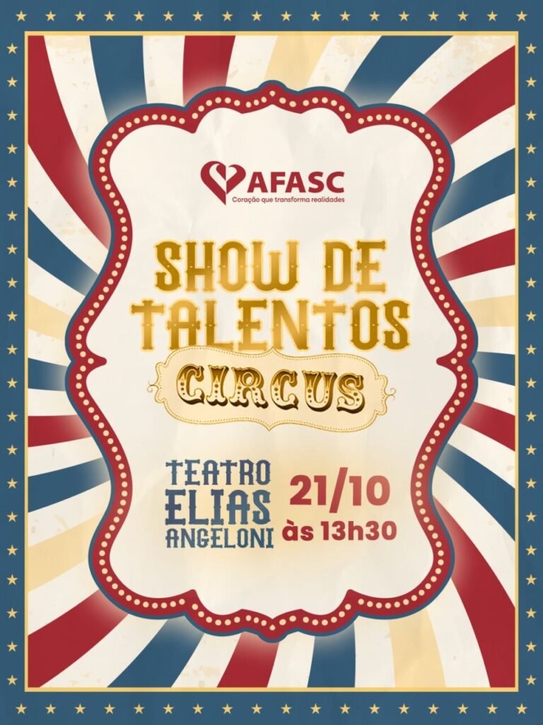 Show de Talentos da Afasc celebra Centenário de Criciúma com o tema “Circus”