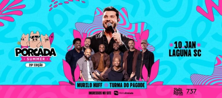 Porcada Summer 2026 reabre vendas com 24 horas sem taxa nesta quinta-feira (6)